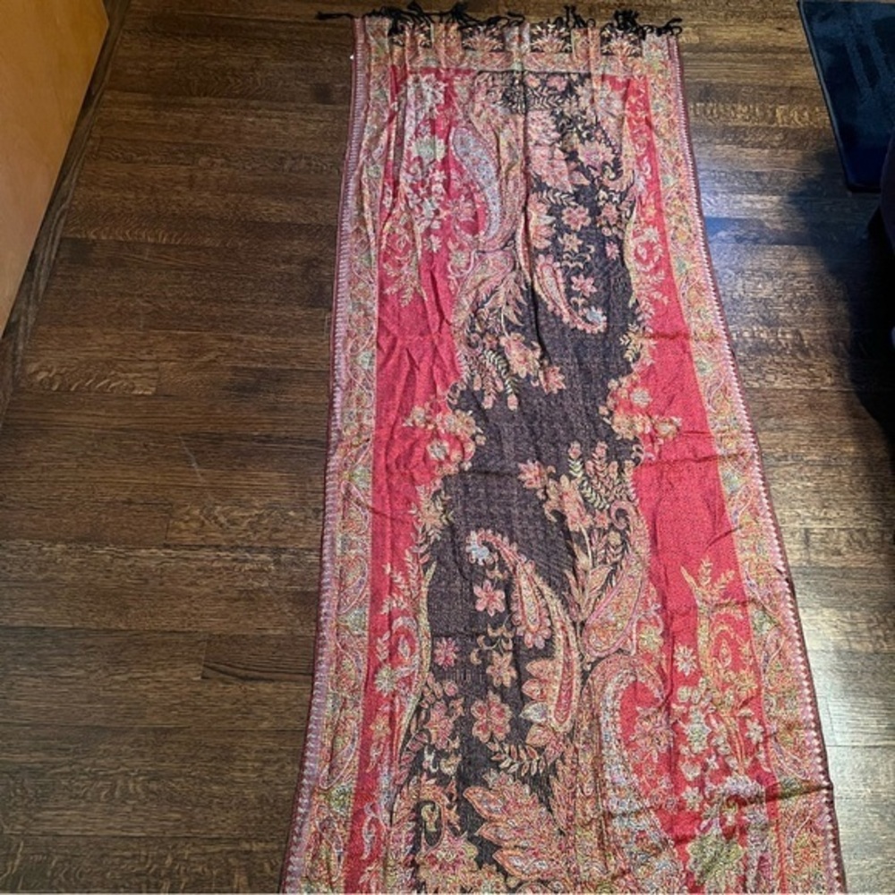 NWT I love Jerusalem 24X72 inch cashmere scarf